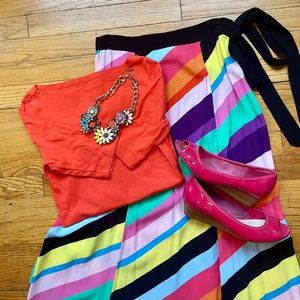 TOPSHOP handkerchief size 6 skirt